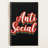 色鮮やかなアンチ社会 プランナー手帳 (正面)