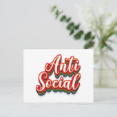 色鮮やかなアンチ社会 ポストカード (スタンド正面)