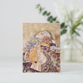 色鮮やかなキルトベビー ポストカード (スタンド正面)