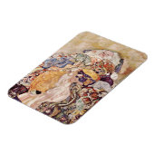 色鮮やかなキルトベビー マグネット (左側)