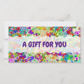 色鮮やかなドットらせん状絵画ハンド2 (正面)