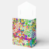 色鮮やかなドットらせん状絵画ハンド2 フェイバーボックス (オープン)