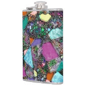 色鮮やかな抽象芸術型枠第11条 フラスク (左)