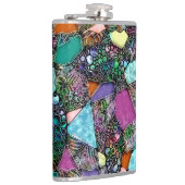 色鮮やかな抽象芸術型枠第11条 フラスク (右)