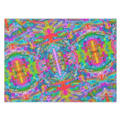色鮮やかな抽象芸術型枠第9条 テーブルクロス (正面(横))