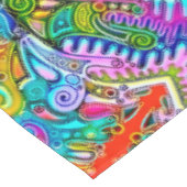 色鮮やかな抽象芸術型枠第9条 テーブルクロス (アングル)