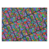 色鮮やかな抽象芸術型枠10 テーブルクロス (正面(横))