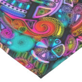 色鮮やかな抽象芸術型枠10 テーブルクロス (アングル)