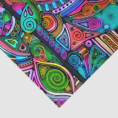 色鮮やかな抽象芸術型枠10 薄葉紙 (詳細)