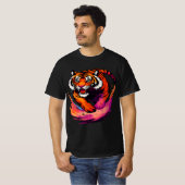色鮮やかな猛虎 Tシャツ (正面フル)