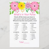 色鮮やかな花財布ゲームの中身 (正面)