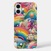 色鮮やかデザイン Case-Mate iPhoneケース (裏面)