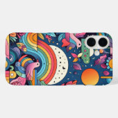 色鮮やかデザイン Case-Mate iPhoneケース (裏面 (横))