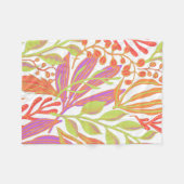 色鮮やかプリント フリースブランケット (正面(横))