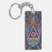 色鮮やか付き全貌 キーホルダー (正面左)