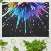 色鮮やか分解デザイン キッチンタオル (折り畳み)