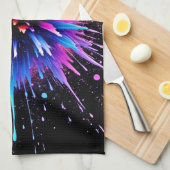 色鮮やか分解デザイン キッチンタオル (四つ折り)