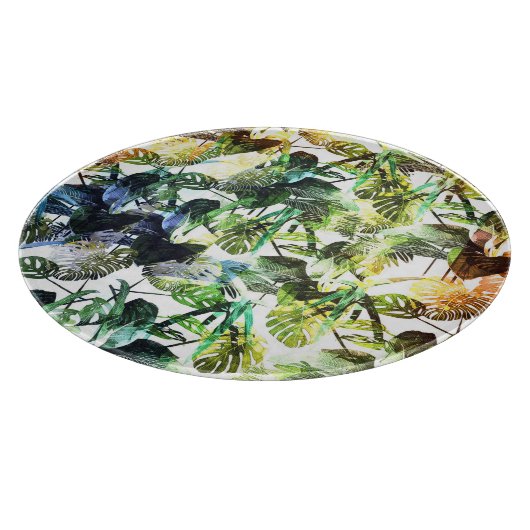 色鮮やか抽象芸術パターンデザイン カッティングボード (角)