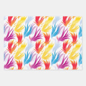 色鮮やか数々の付き包装紙 ラッピングペーパーシート (正面3)