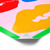 色鮮やか柄でキス ポスター (コーナー)