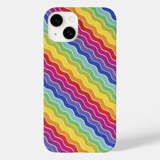 色鮮やか波 Case-Mate iPhoneケース (裏面)