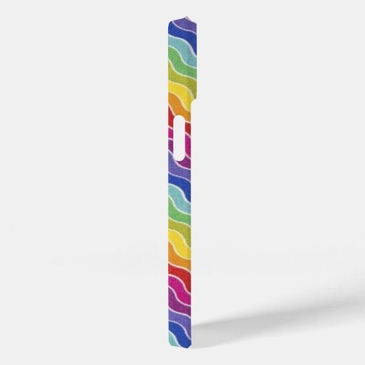 色鮮やか波 Case-Mate iPhoneケース (裏面 / 右)