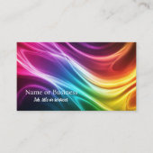 色鮮やか渦 名刺 (正面)