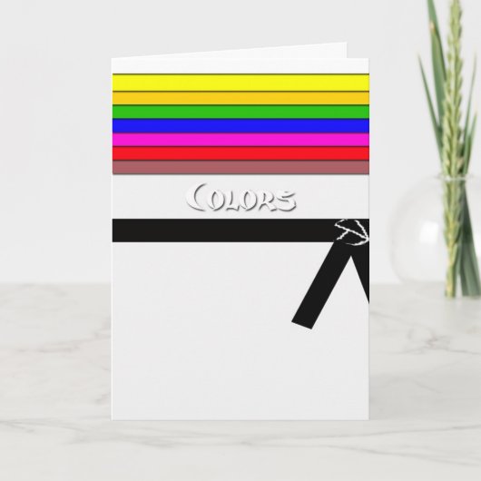 色 カード (正面)