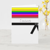 色 カード (黄色い花)