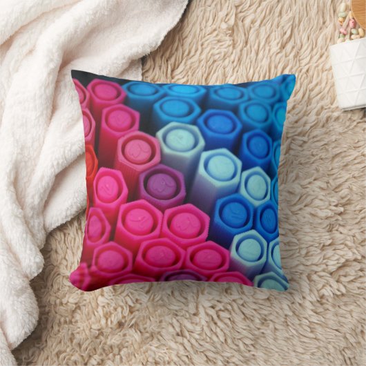 色 クッション (ブランケット)