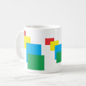 色 コーヒーマグカップ (正面左)