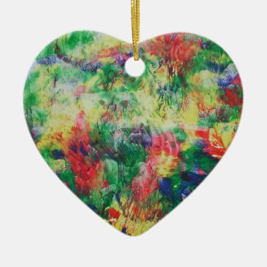 色 セラミックオーナメント (正面)