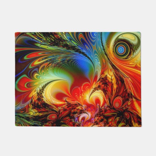 色 ドアマット (正面)