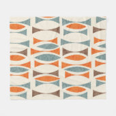 色 フリースブランケット (正面(横))