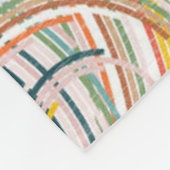 色 フリースブランケット (角)