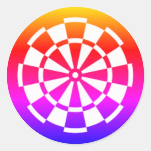 色 ラウンドシール (正面)