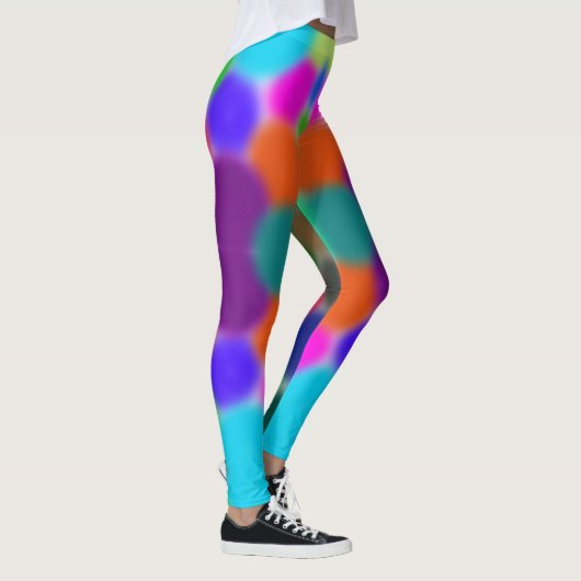 色 レギンス (右)