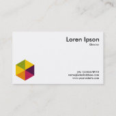 色(六角形) 01 名刺 (裏面)