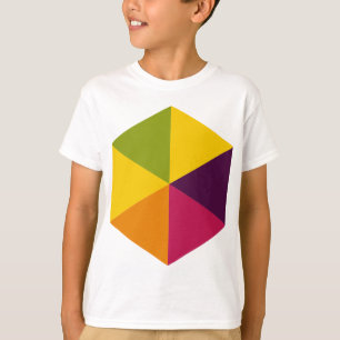 色(六角形) 01 Tシャツ