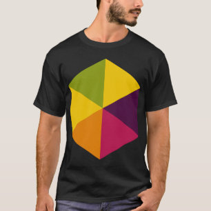 色(六角形) 01 Tシャツ