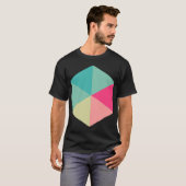 色（六角形） 02 Tシャツ (正面フル)