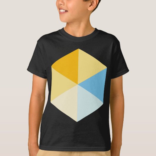 色(六角形) 03 Tシャツ (正面)