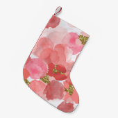 色、抽象芸術、cを使用した多様なシームレスなパターン スモールクリスマスストッキング (正面 (吊り時))