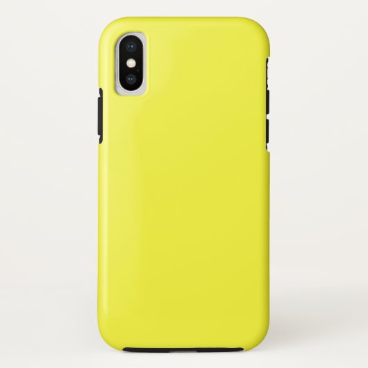 色 最大黄色 Case-Mate iPhoneケース (裏面)