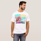 色＿波＿The Great Wave…color トートバッグ Tシャツ (正面フル)