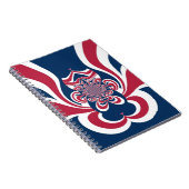 色:統一されたグローバカラフルルパターン ノートブック (右側)