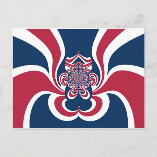 色：統一されたグローバカラフルルパターン ポストカード (正面)