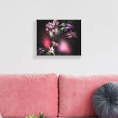 色 – 自然 – フラクタル キャンバスプリント (インサイチュ (リビング))