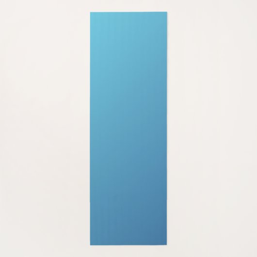 色（色）青 ヨガマット (裏面)