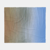 色、2017年のSVPのイメージのプーケット桟橋の抽象芸術 フリースブランケット (正面(横))